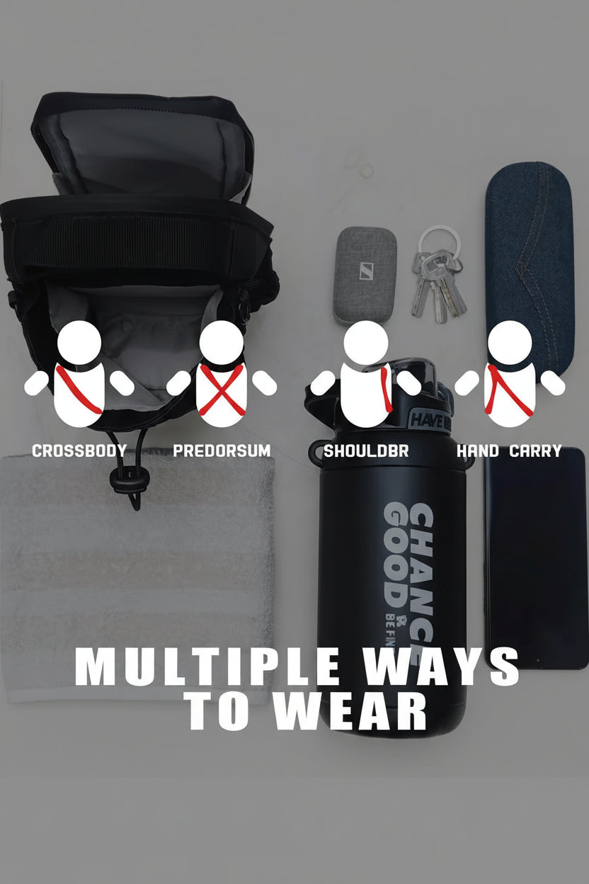 Magnetic Gym Bag – Hands-Free Storage for Workouts