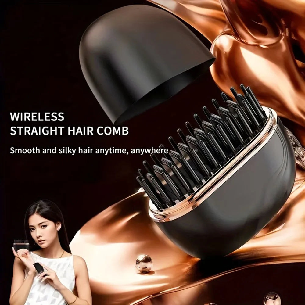 Wireless Styling Comb – Precision Heat for Effortless Smooth Hair