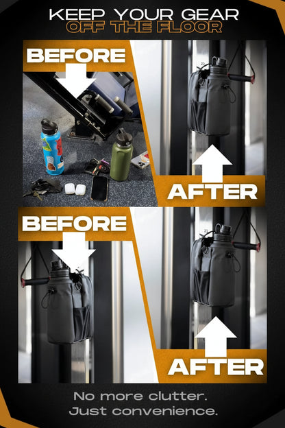 Magnetic Gym Bag – Hands-Free Storage for Workouts